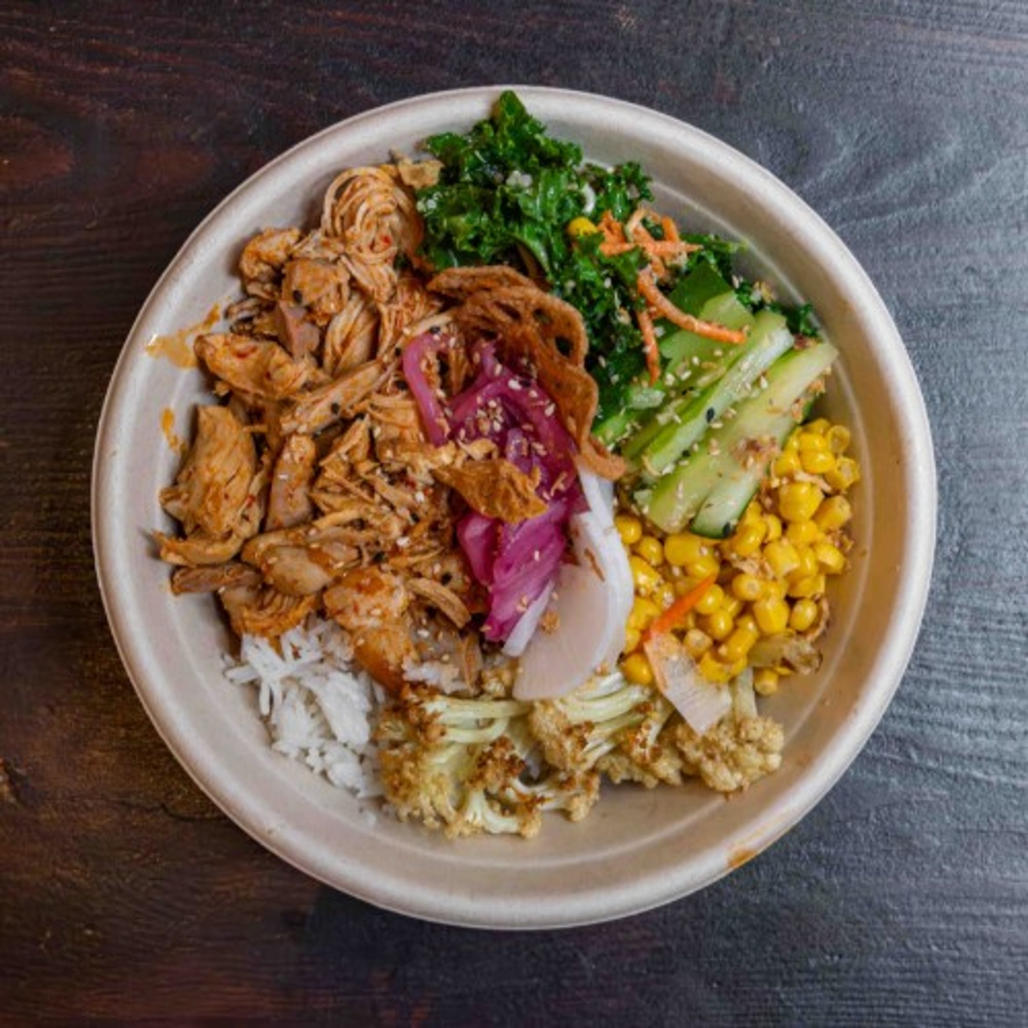R2) Red Curry Chicken Rice