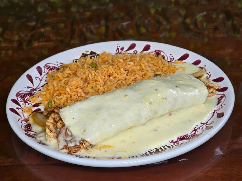 Lunch Fajita Burrito