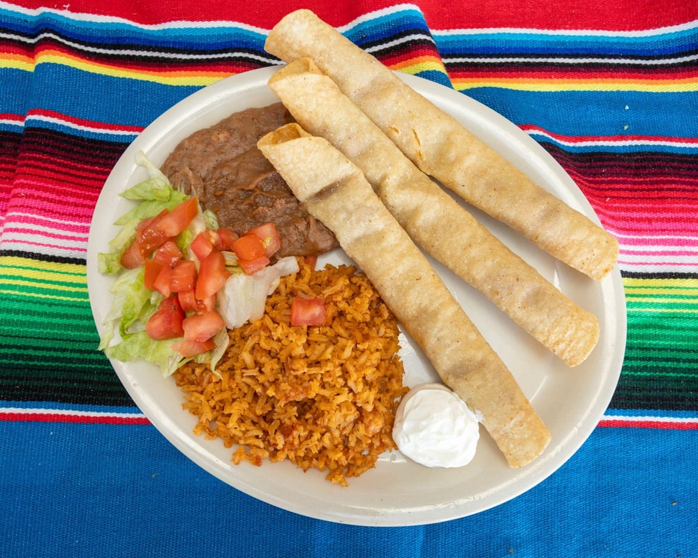 Flautas Platter