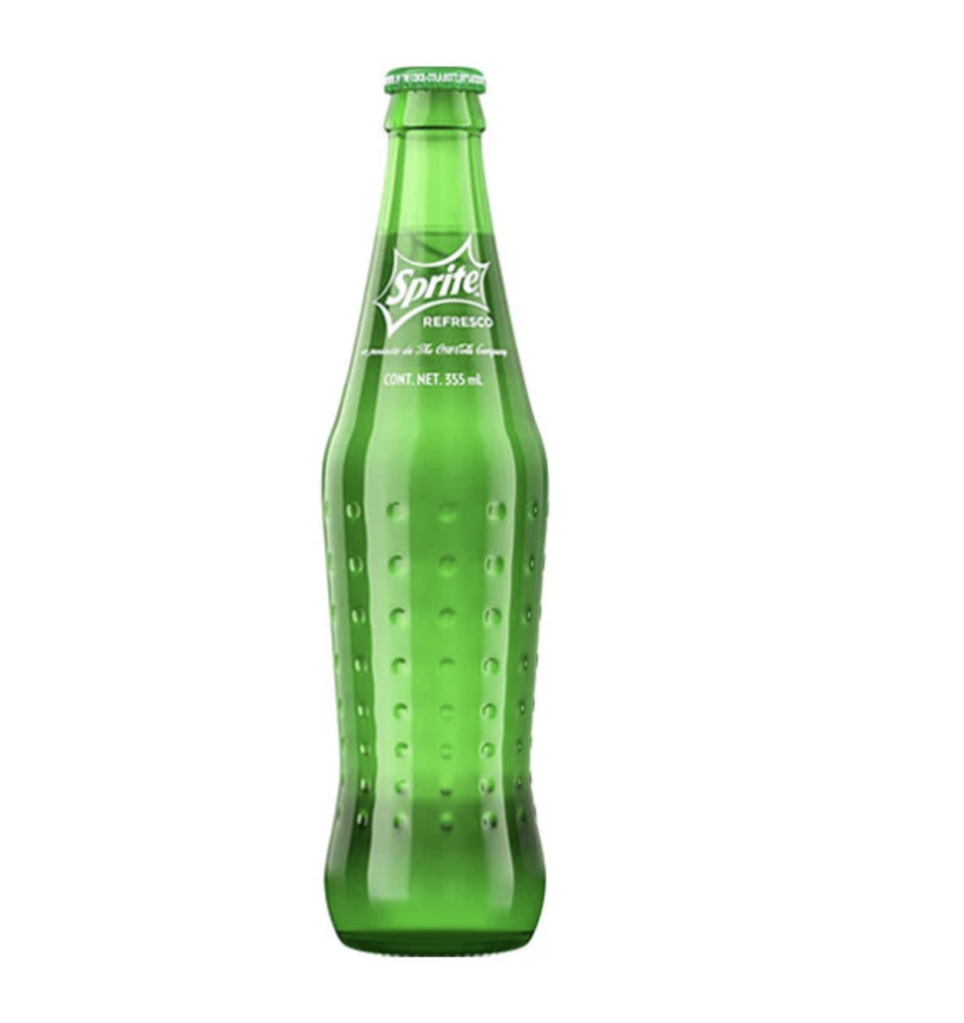 Mexican Sprite Glass Bottle
