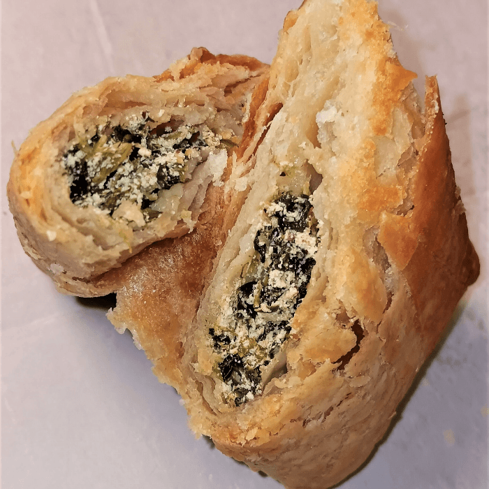 Single Spinach Patties (Pâté aux Epinard)