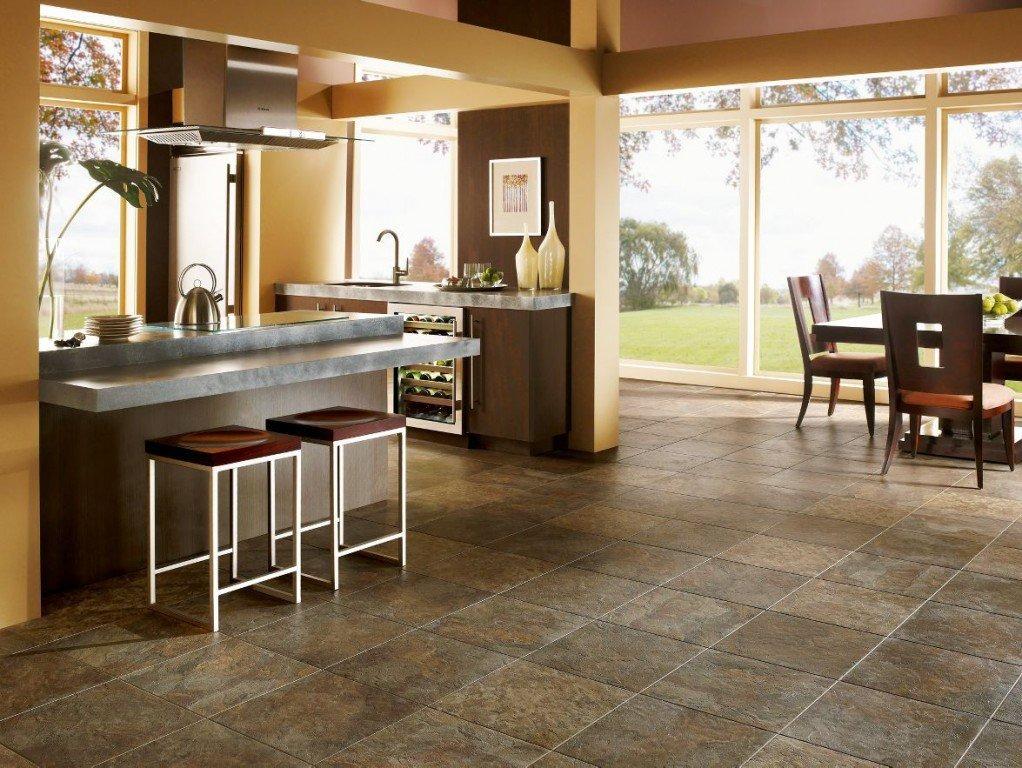 American Cabinets Granite Floors Photo