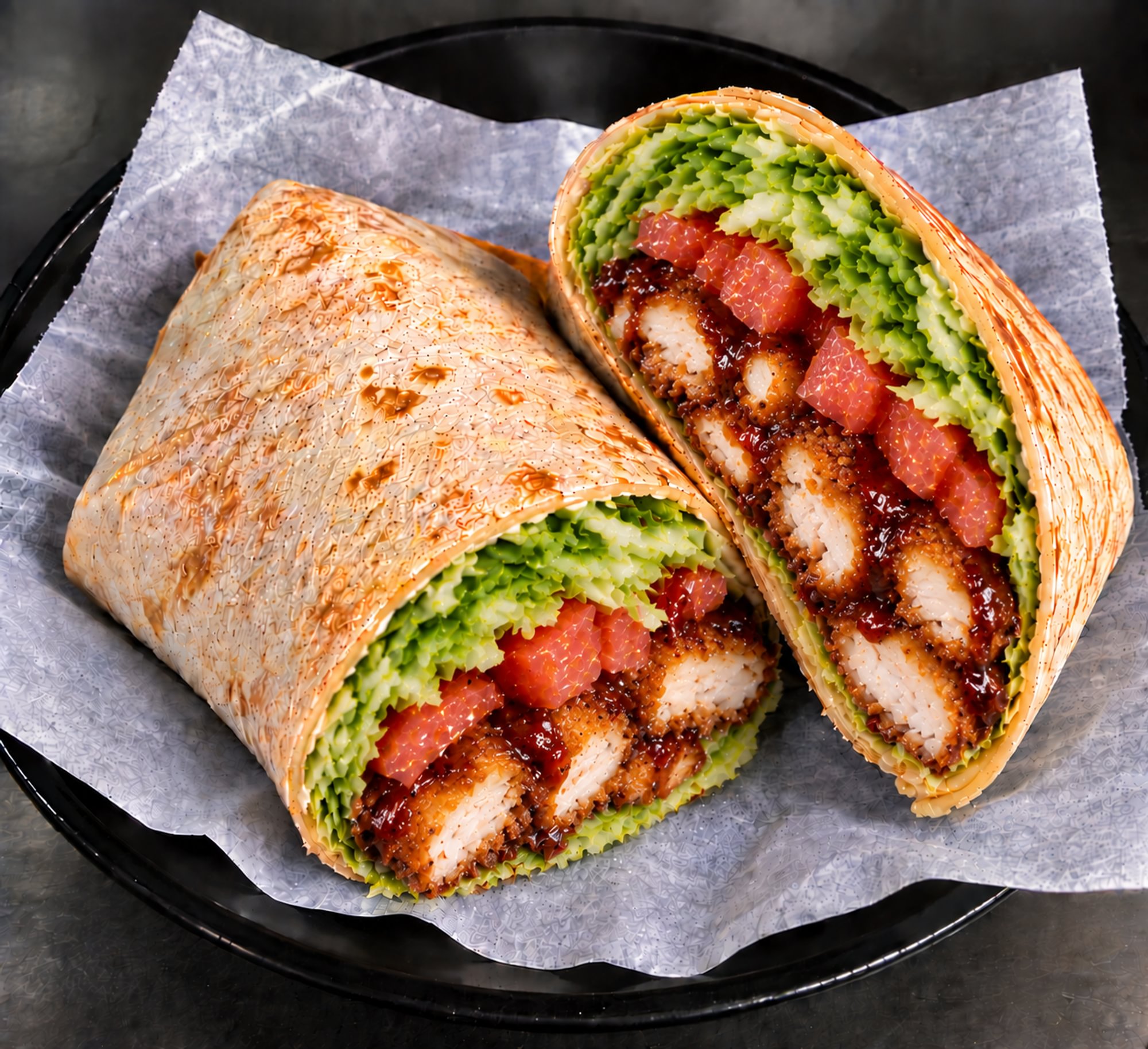 BBQ Chicken Wrap