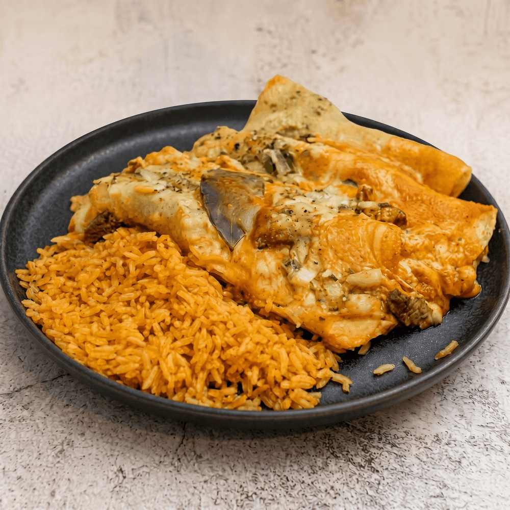 Charbroiled Chicken Enchiladas