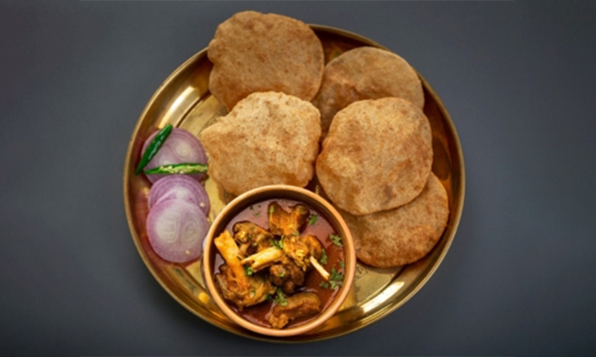Poori & Goat Curry