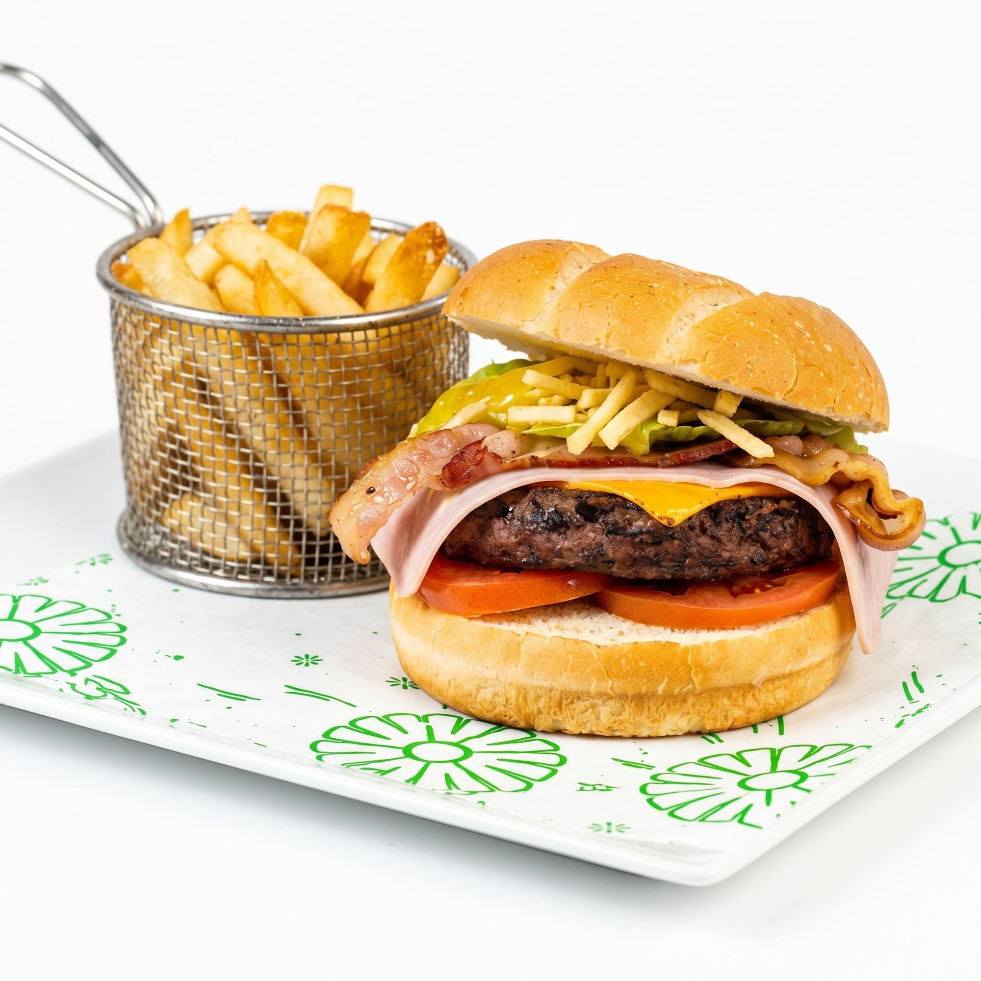 Burger Hawaiian Combo