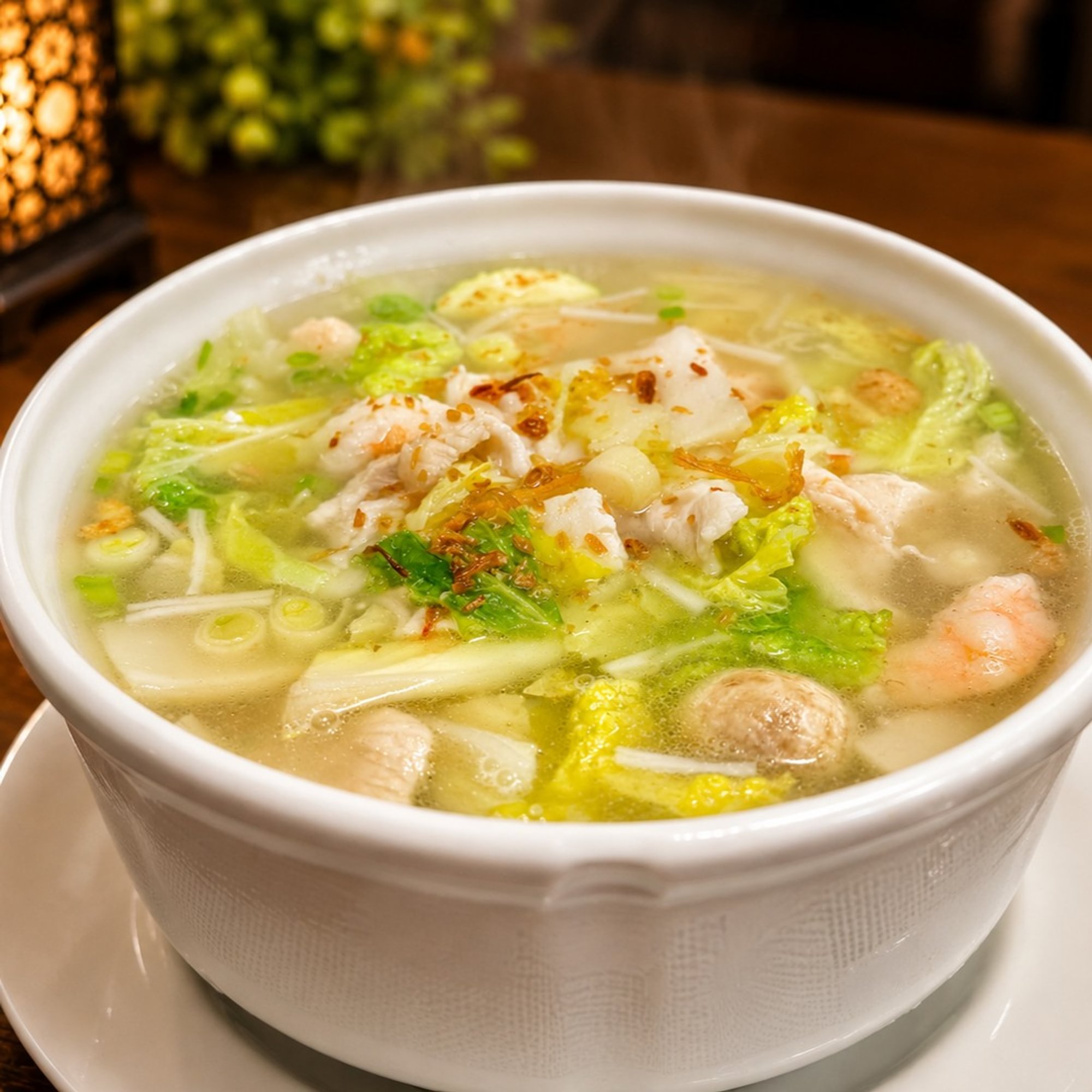 Assorted Casserole Soup / 砂锅什锦汤