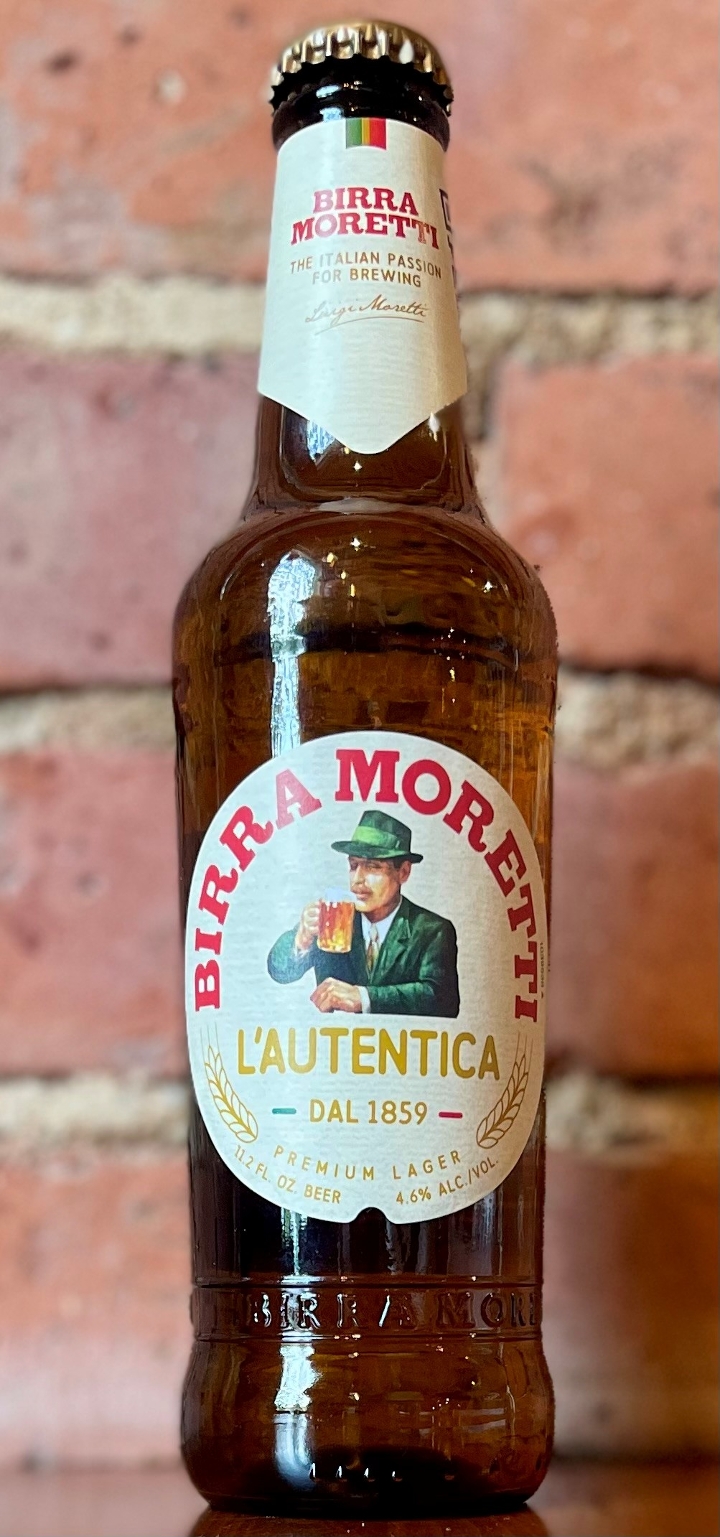 Birra Moretti L'Autentica Italain Larger 1859