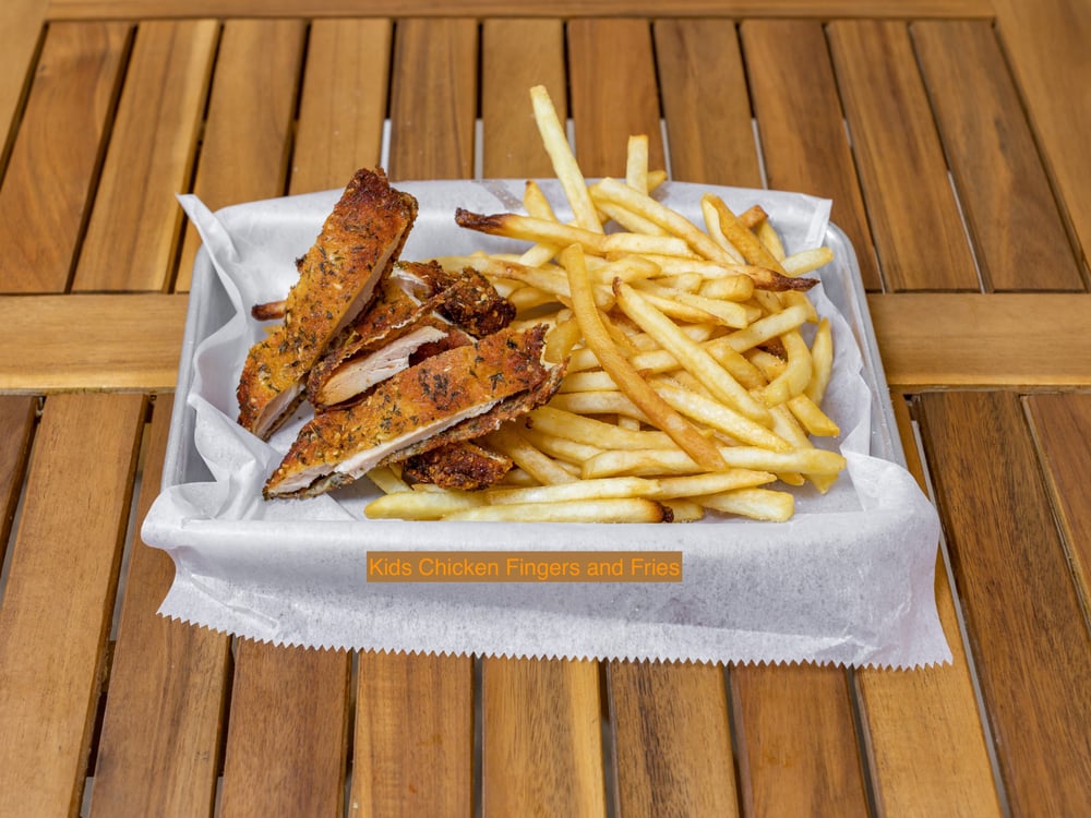 Kid's Chicken Schnitzel & Fries