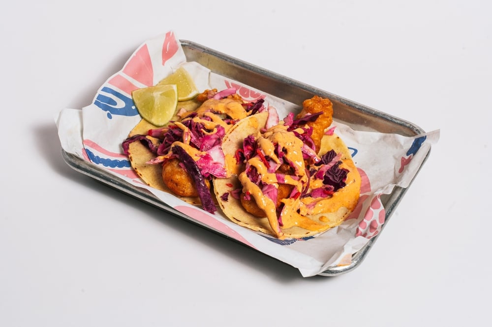 Baja Fish Tacos (3)