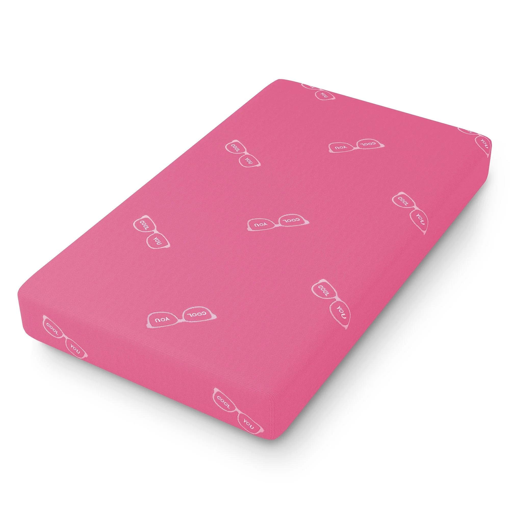 Pink Youth Mattress w/ Mattress Protector - Twin