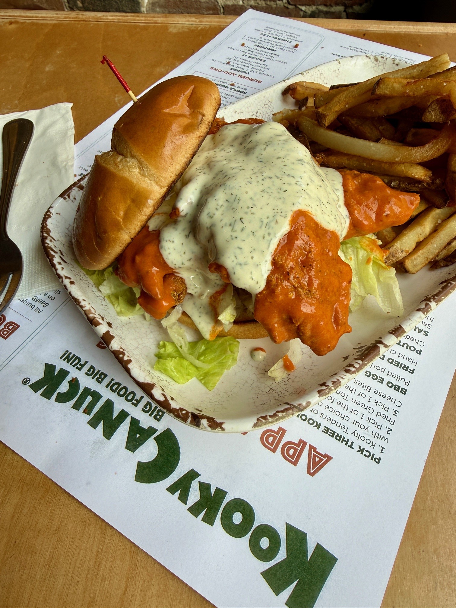 SAUCY FRIED CHICKEN