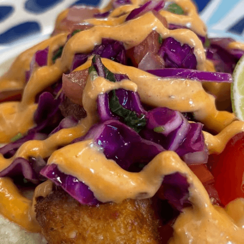 Fish Taco - Baja Style