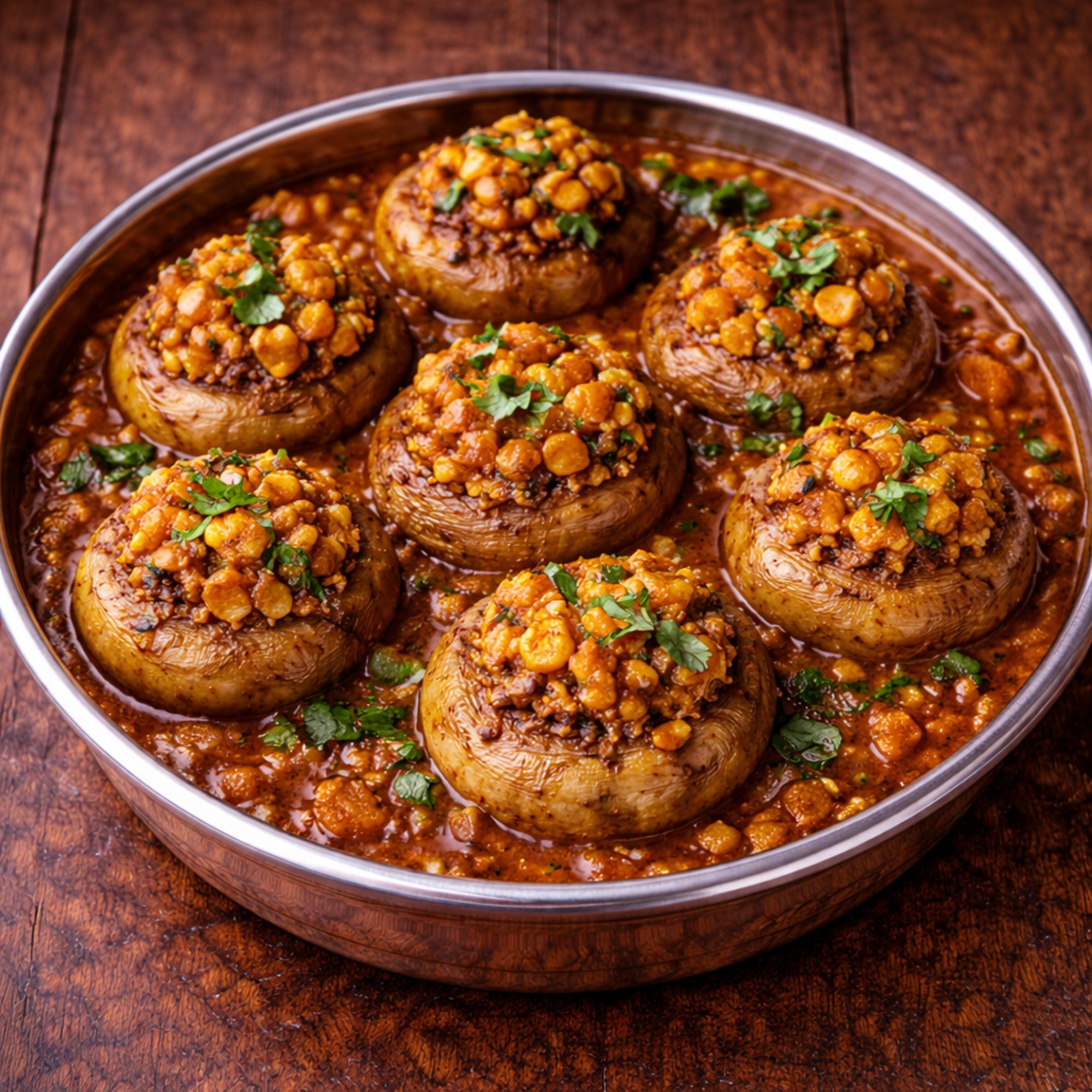 Mughalai Mushroom