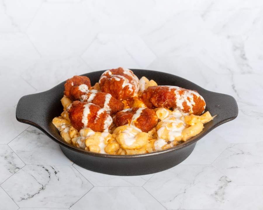 Buffalo Wing Mac Stack