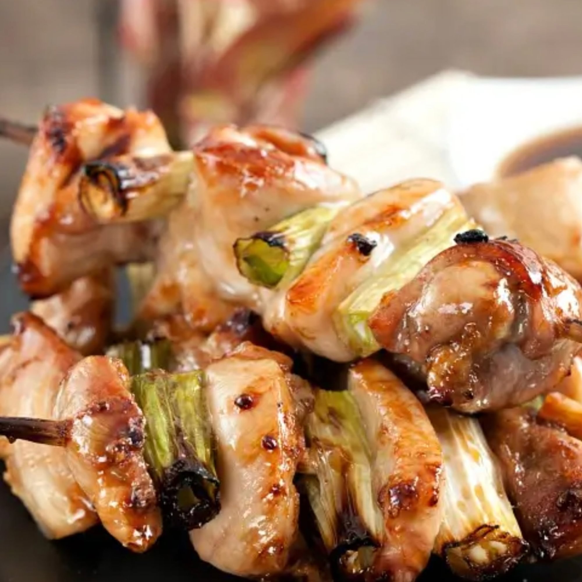 2PCS YAKITORI WITH GREEN ONION