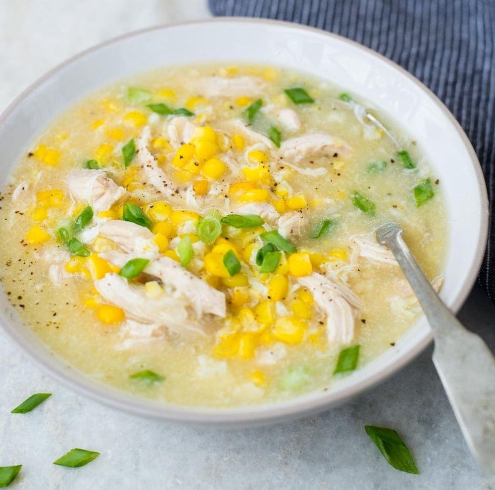Sweet Corn Veg Soup