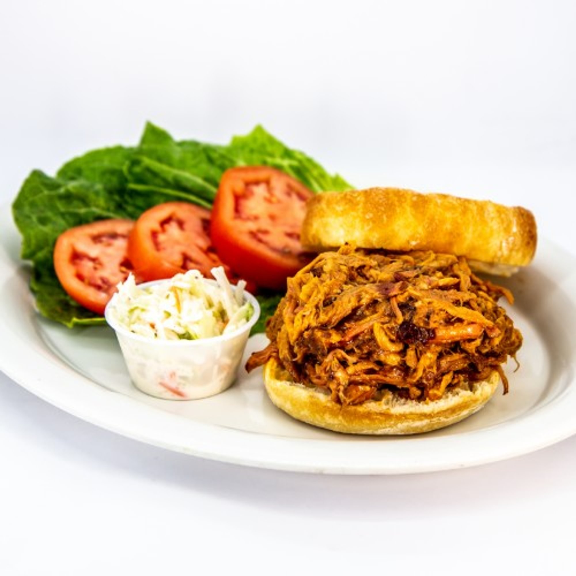 Carolina Style Pulled Pork Skyscraper