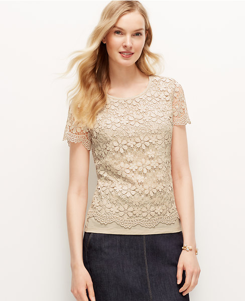 Floral Lace Tee