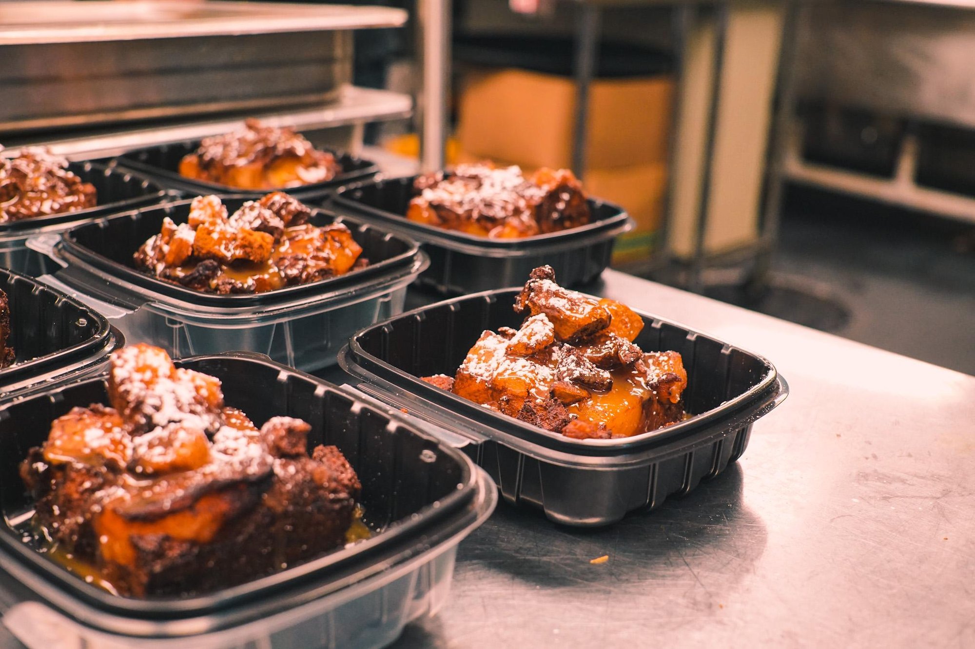 Caramel Apple Bread Pudding (Half)
