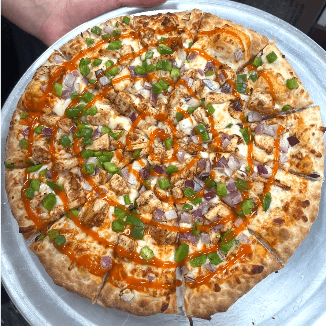 Spicy Buffalo Chicken Pizza
