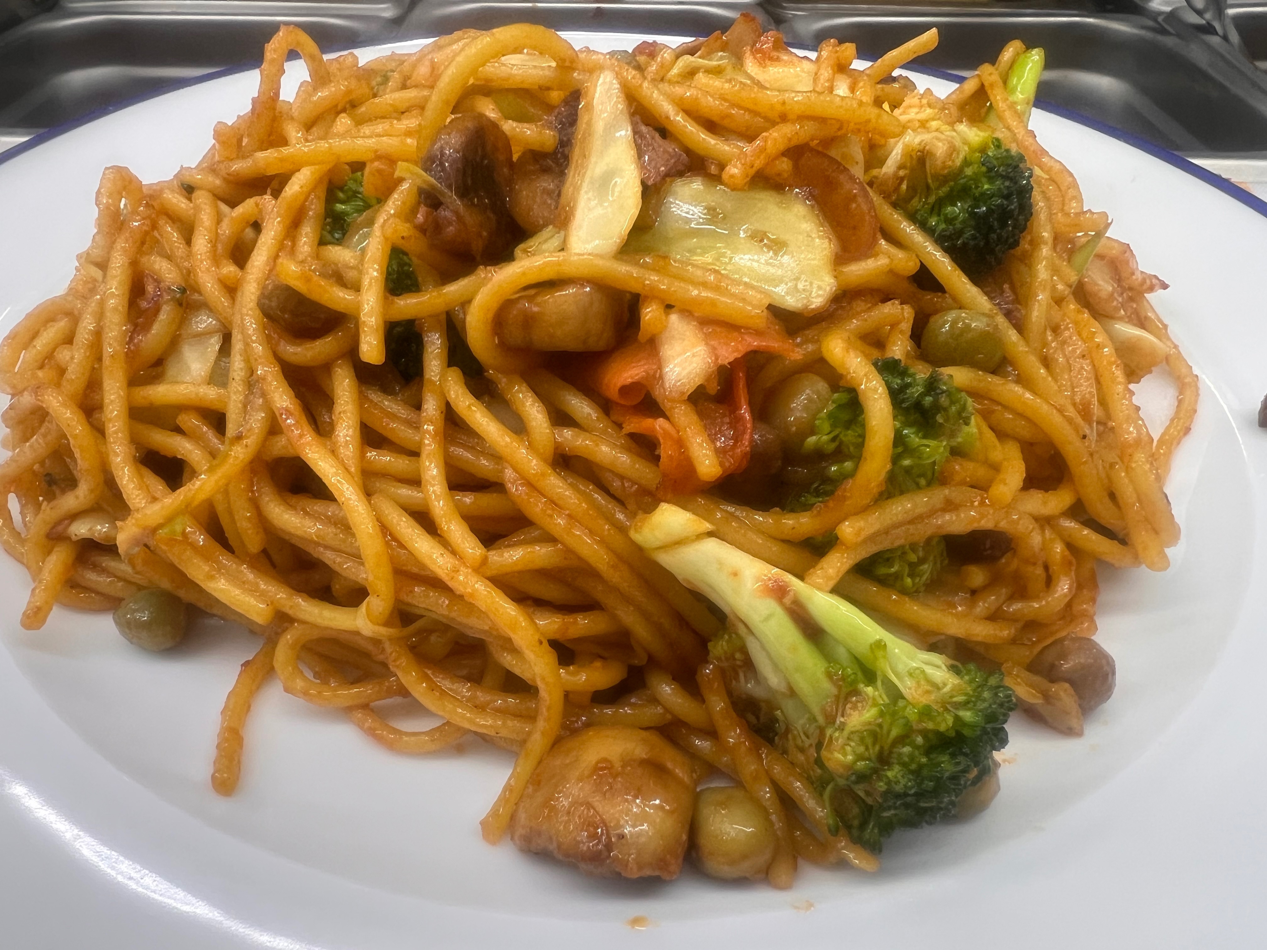 Vegetable Chowmein (DF)(NF)(V)