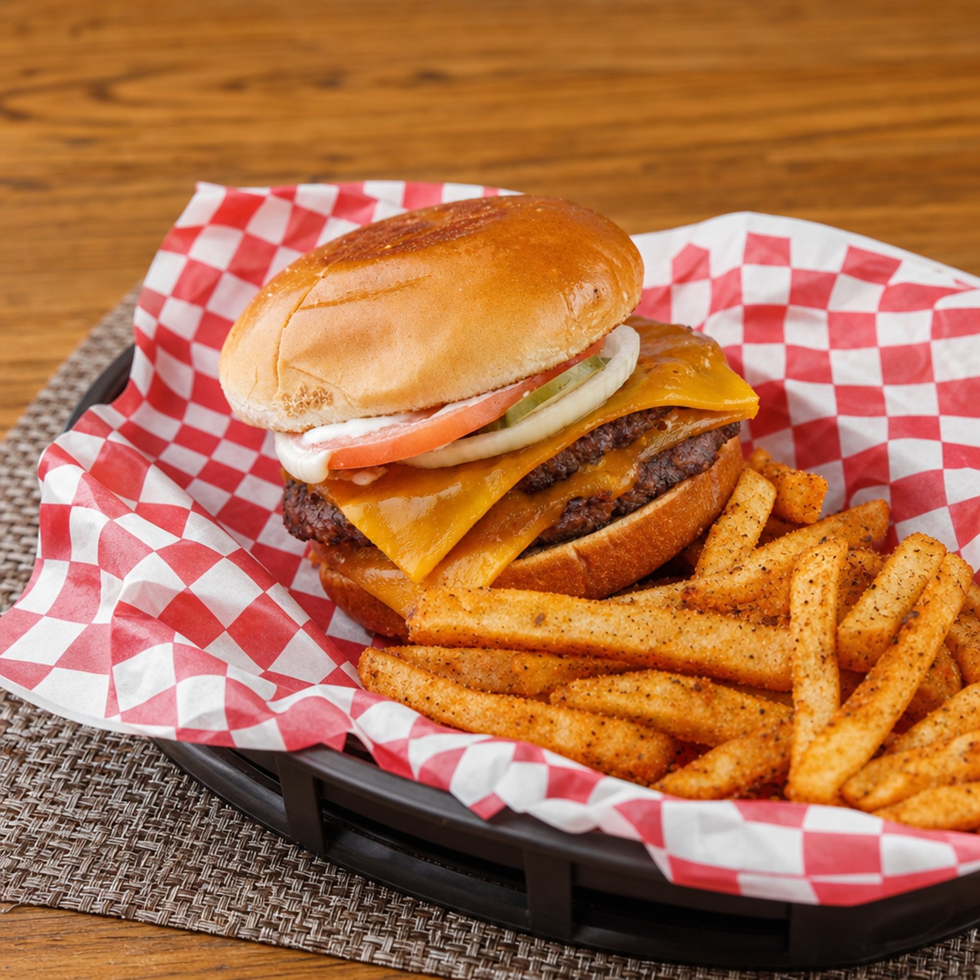 KY Double Quarter Pound Bison Burger