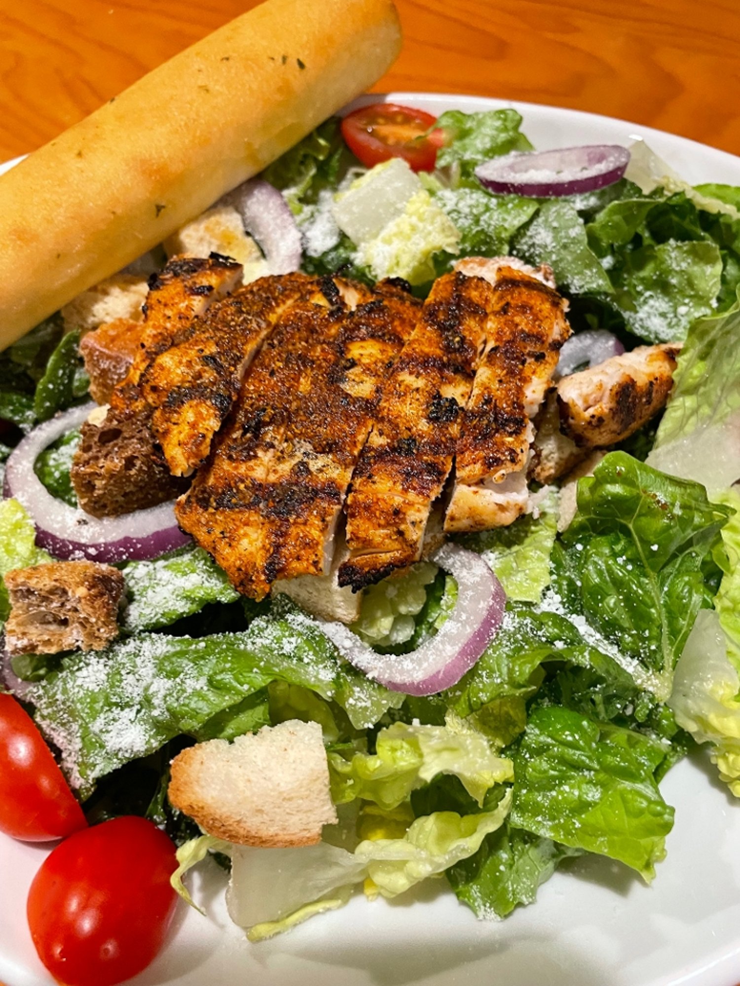 Cajun Chicken Caesar Salad