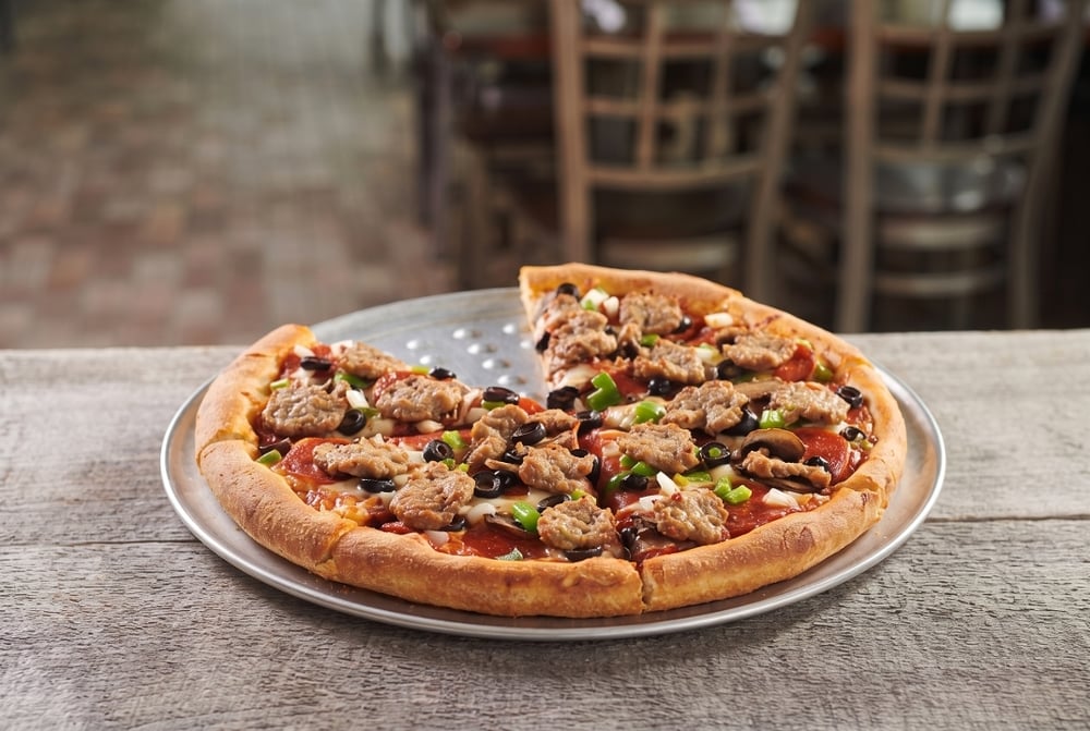 Small 10" Deluxe Pizza