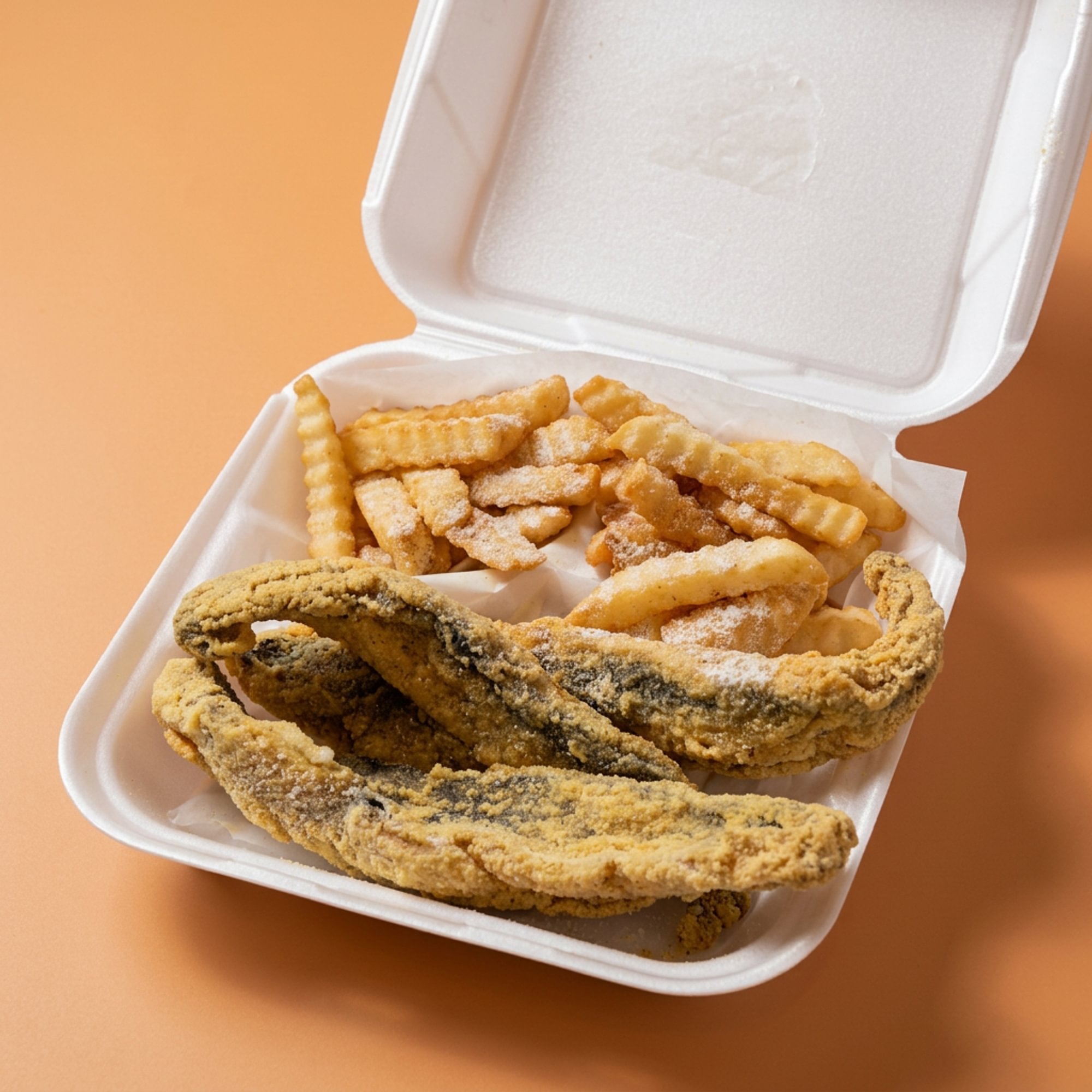 Small 3 pieces trout daily lunch special