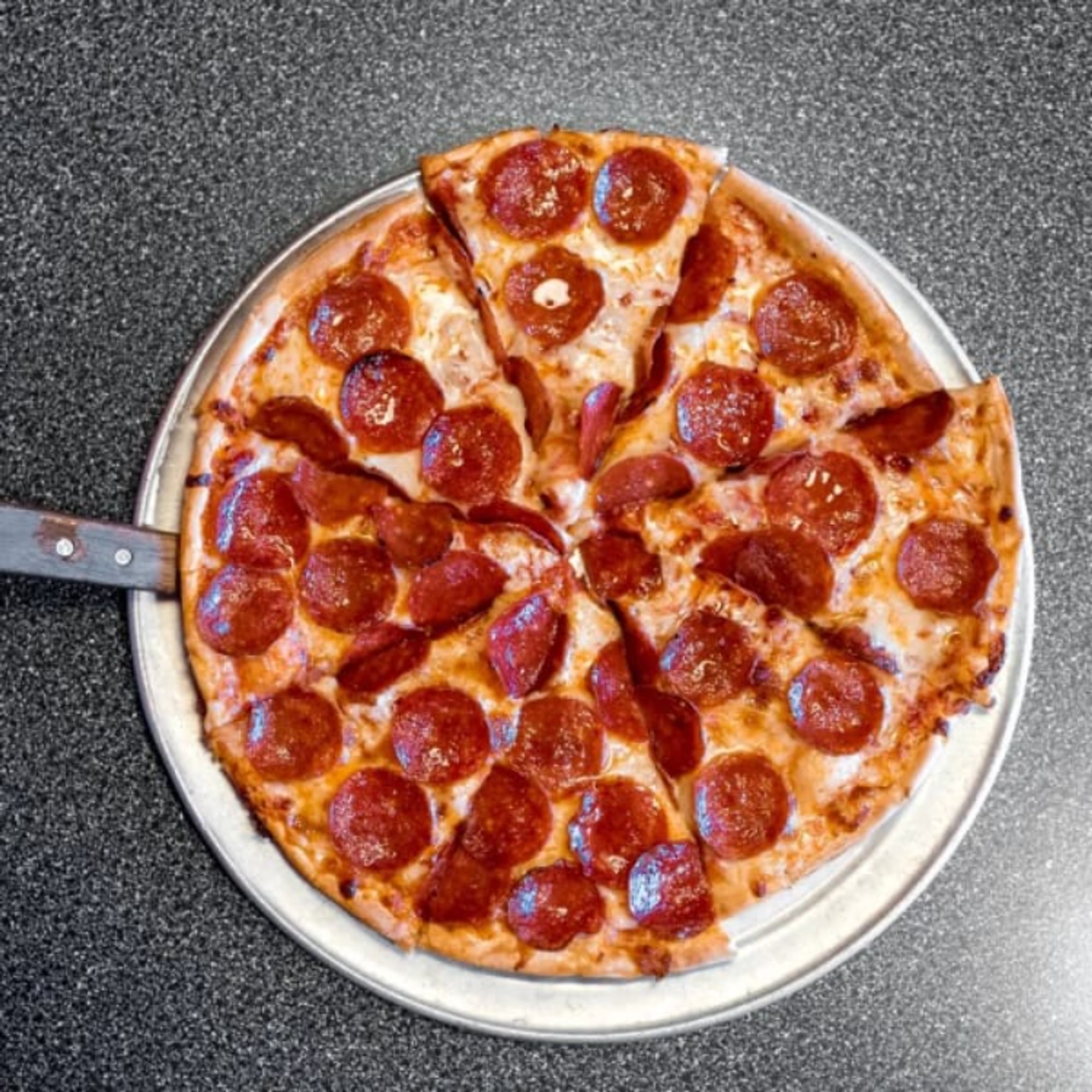 Triple Pepperoni Pizza