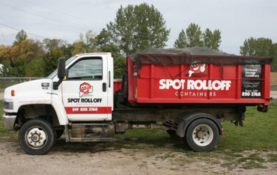 Images Spot Roll-Off Containers
