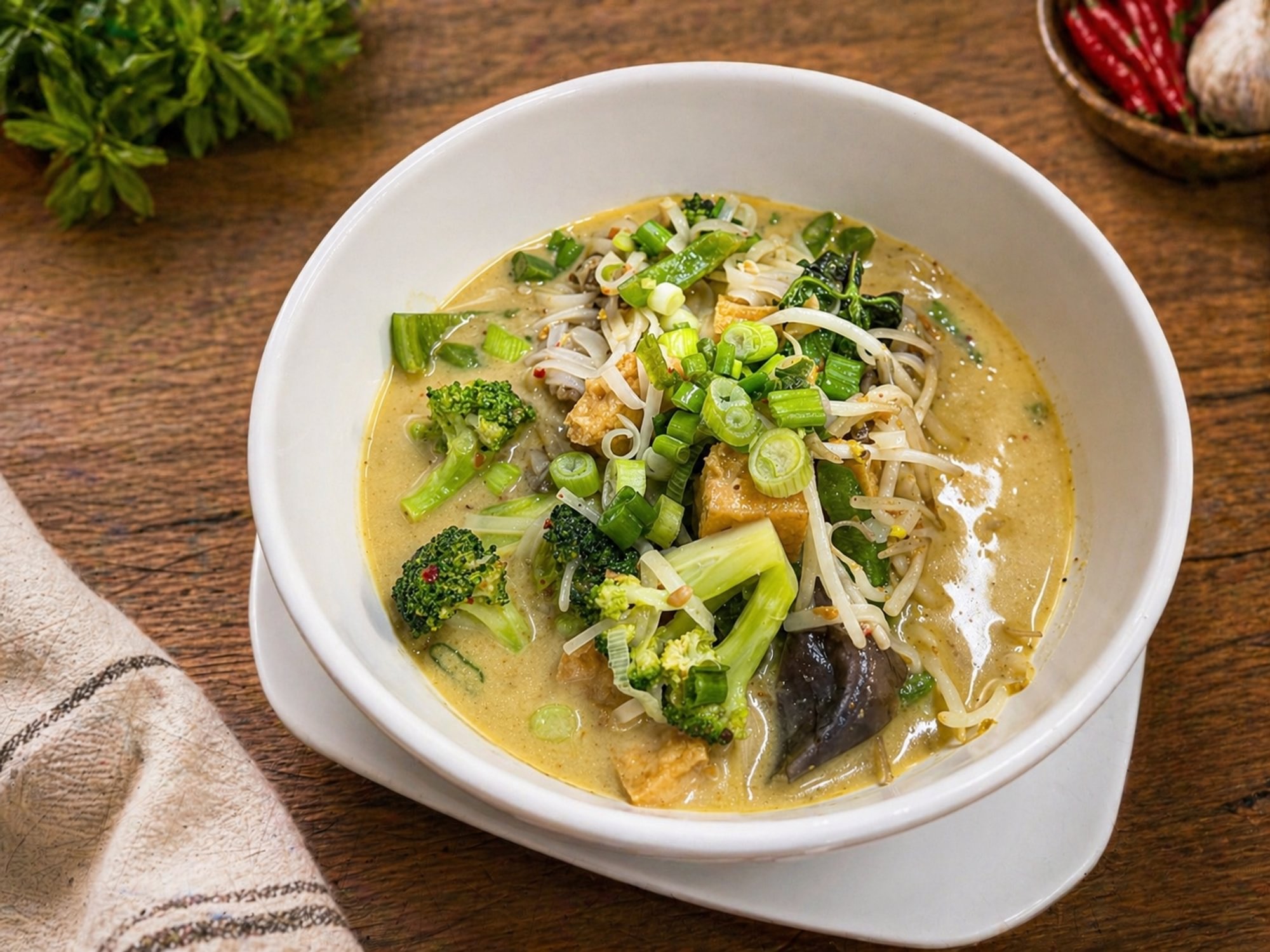 Green Curry Noodles