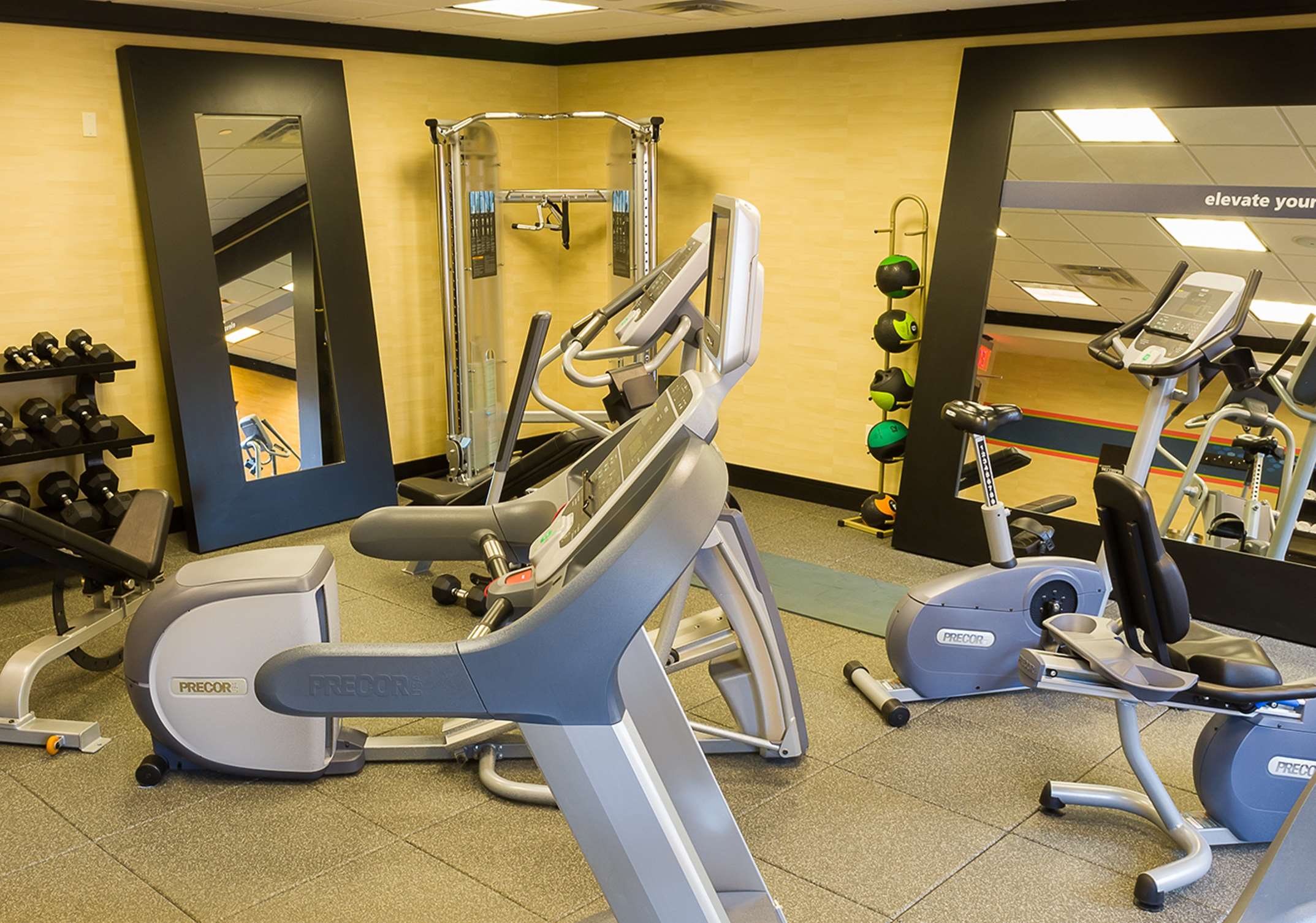 Health club  fitness center  gym