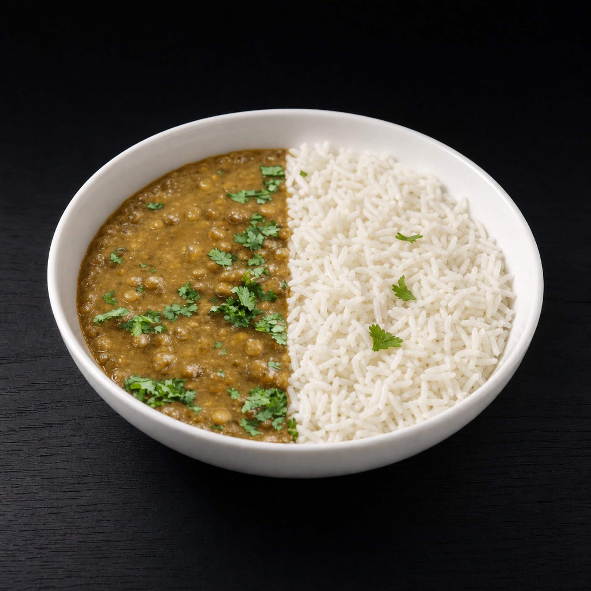 Green Lentil & Rice Bowl