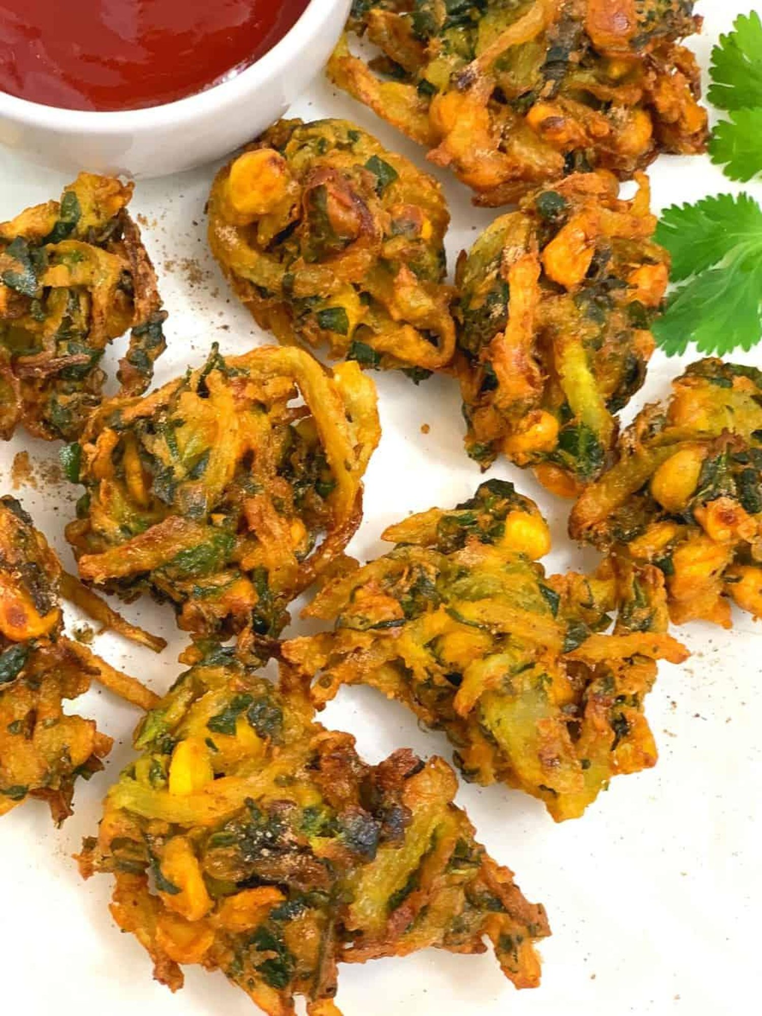 Onion & Spinach Pakora