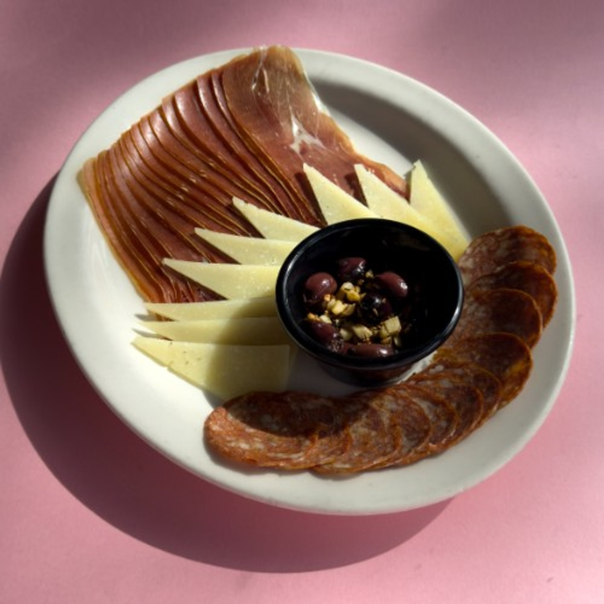 Serrano Ham, Chorizo and Manchego Cheese