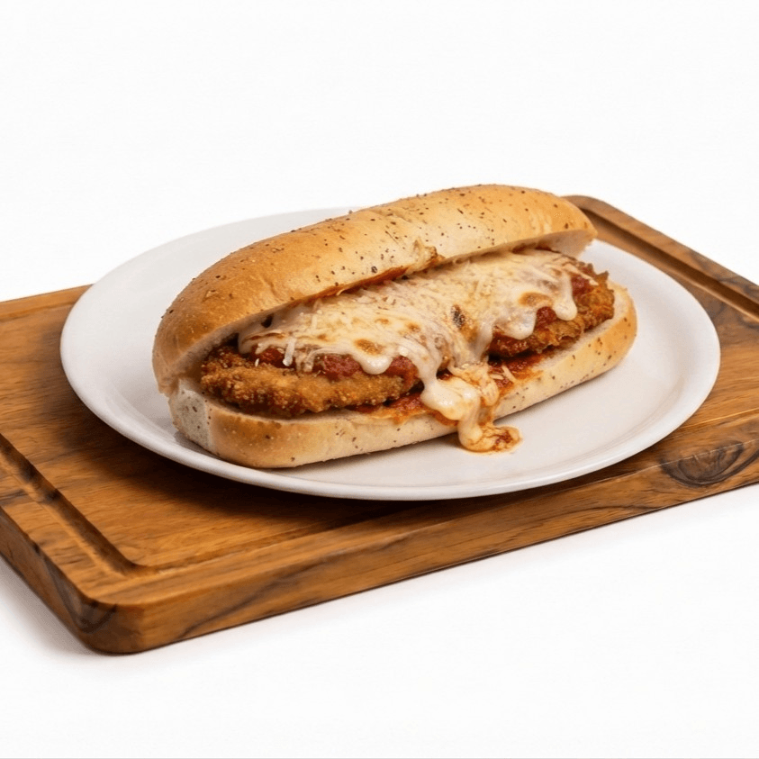 Chicken Parmigiana Roll