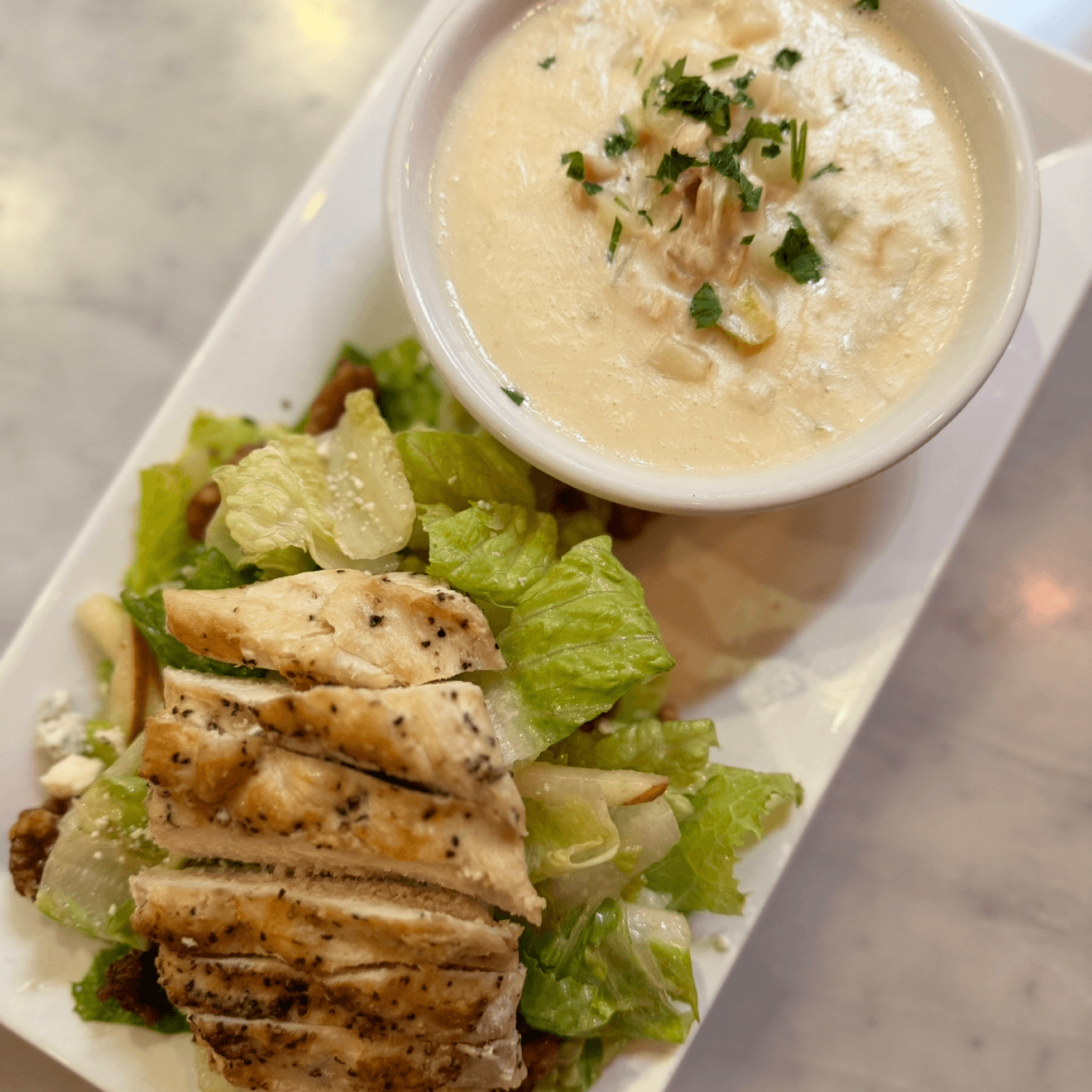 Clam Chowder + Salar