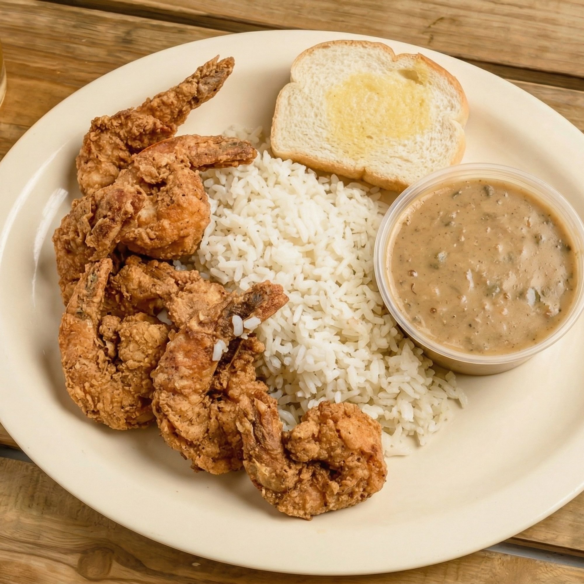 Shrimp Half and Half