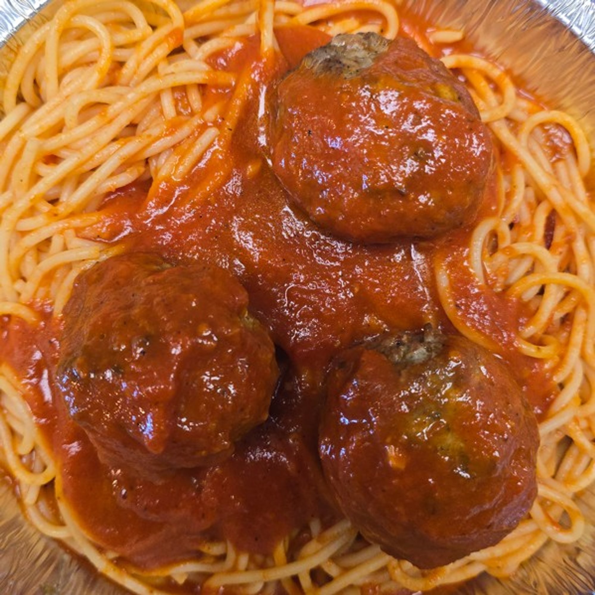 SPAGHETTI WITH MEATBALLS