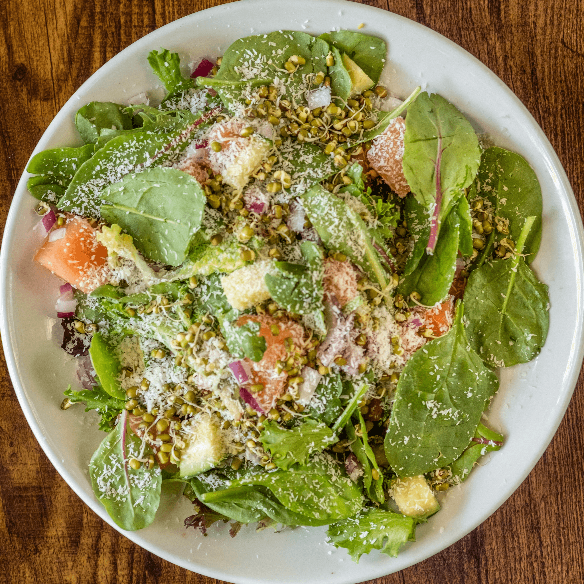 Mung Sprout-Grapes Salad