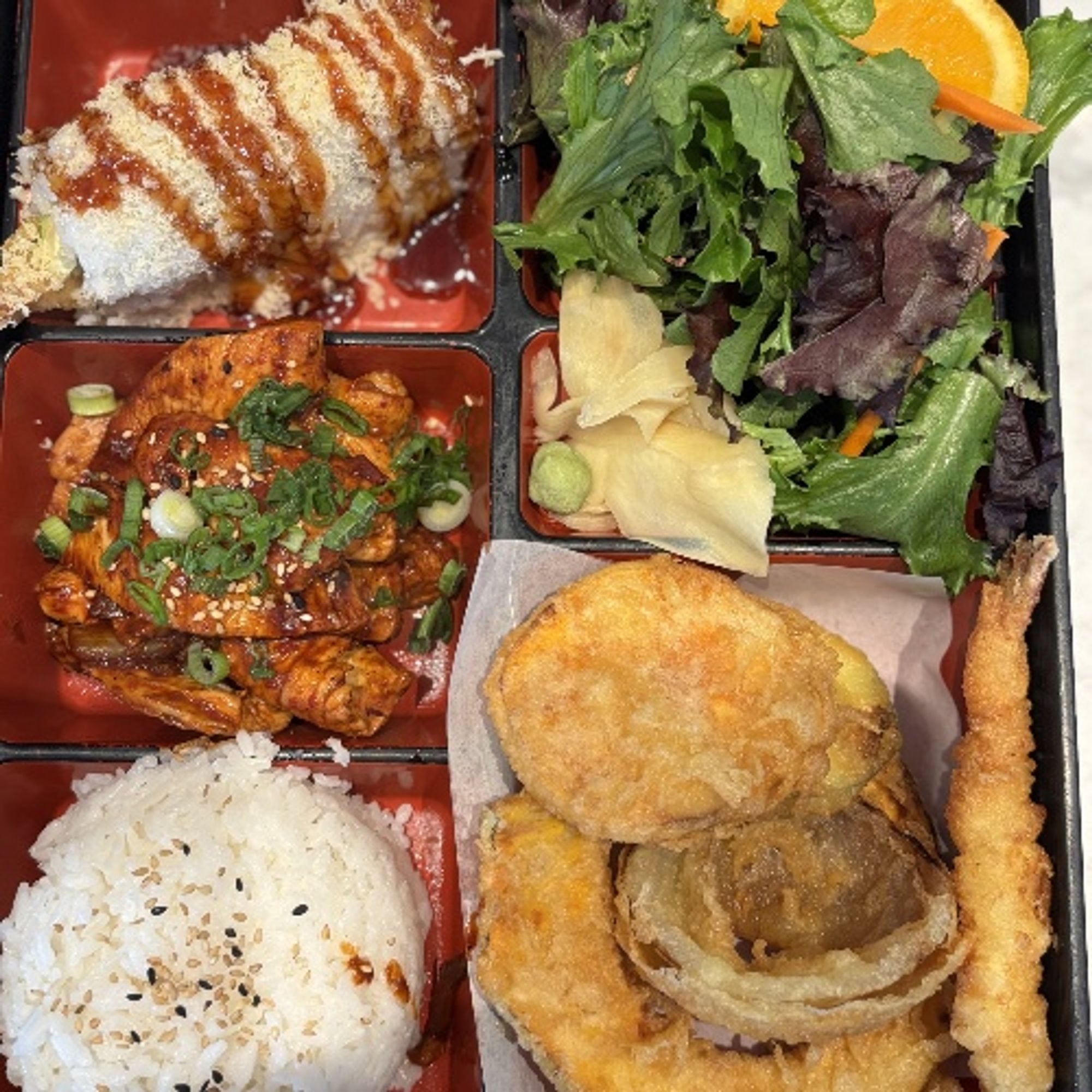 Spicy Pork Bento