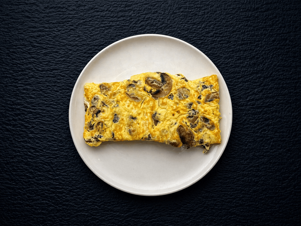 E5 Mushroom Omelette Platter