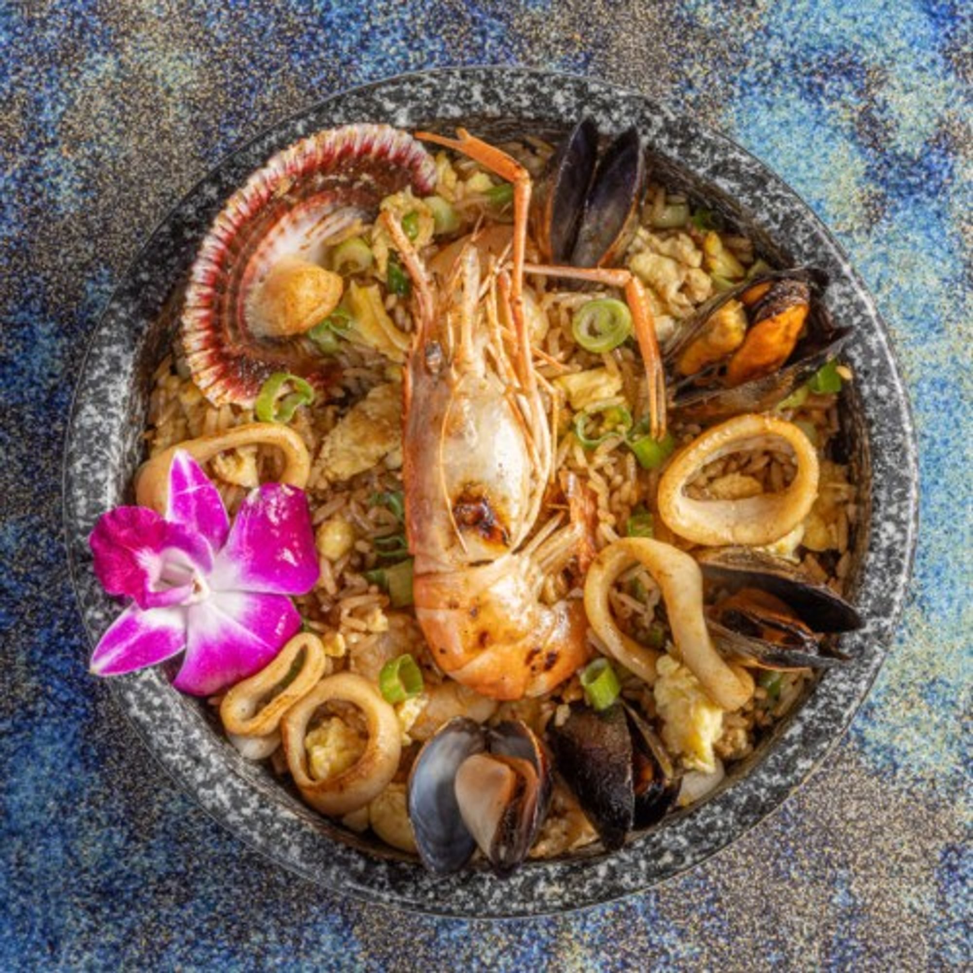 Arroz Chaufa De Mariscos