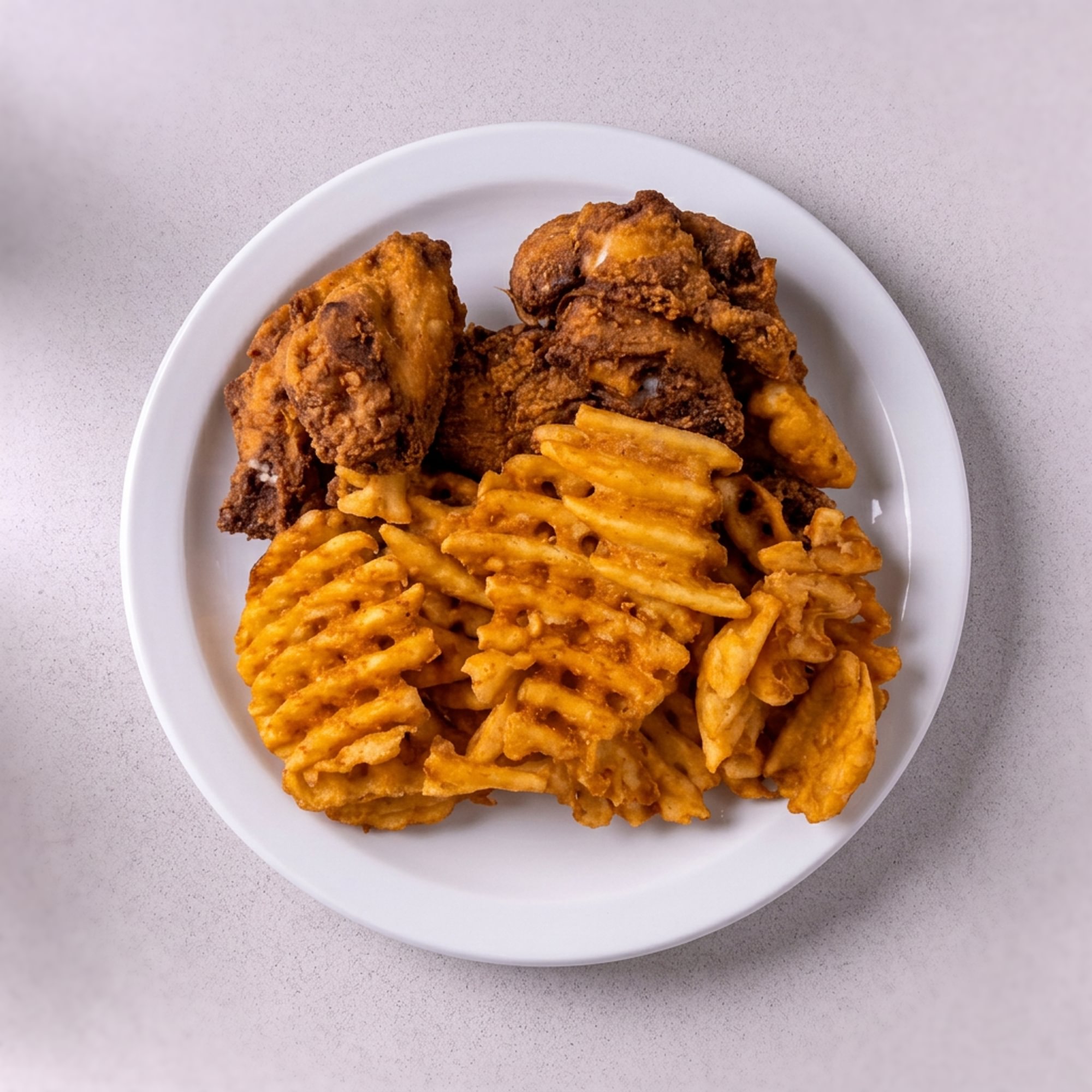 24 Pc Wings W.Fries