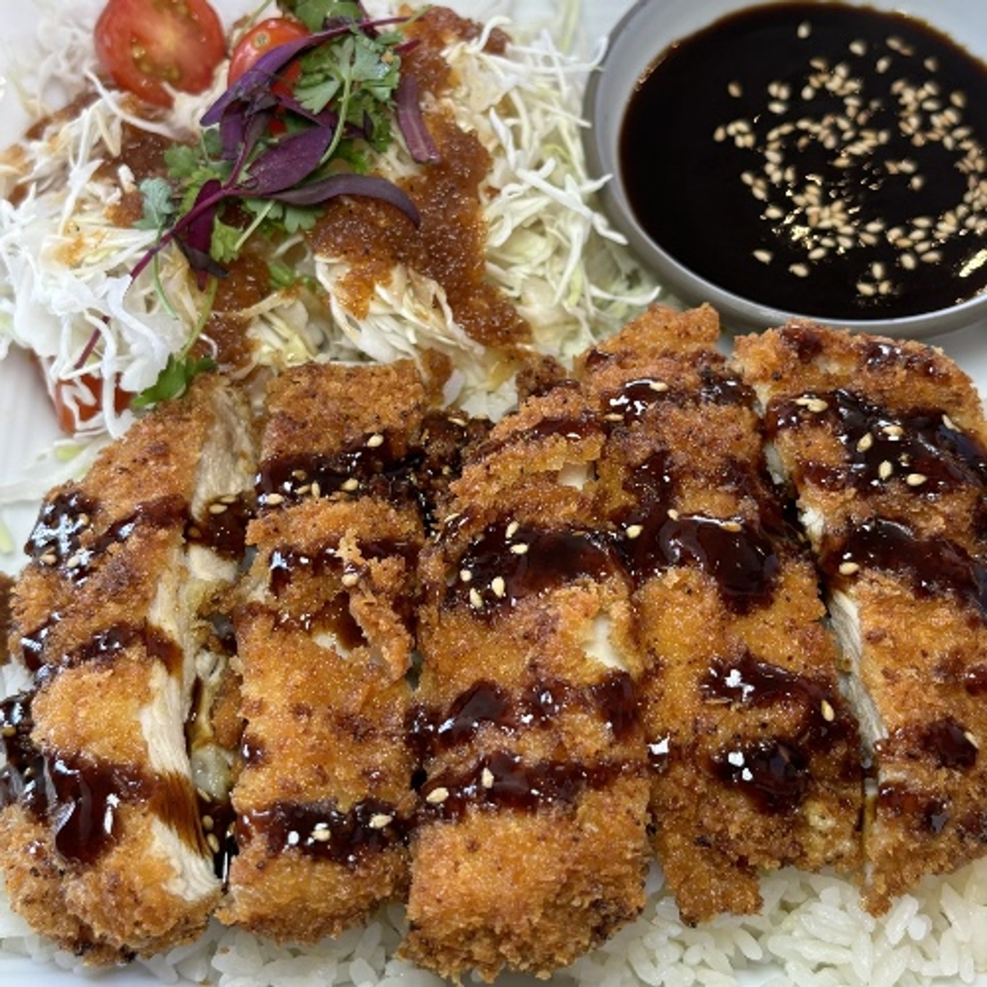 Katsu Pork Tenderlion Plate