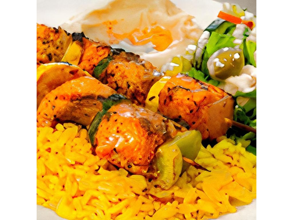 Salmon Skewer