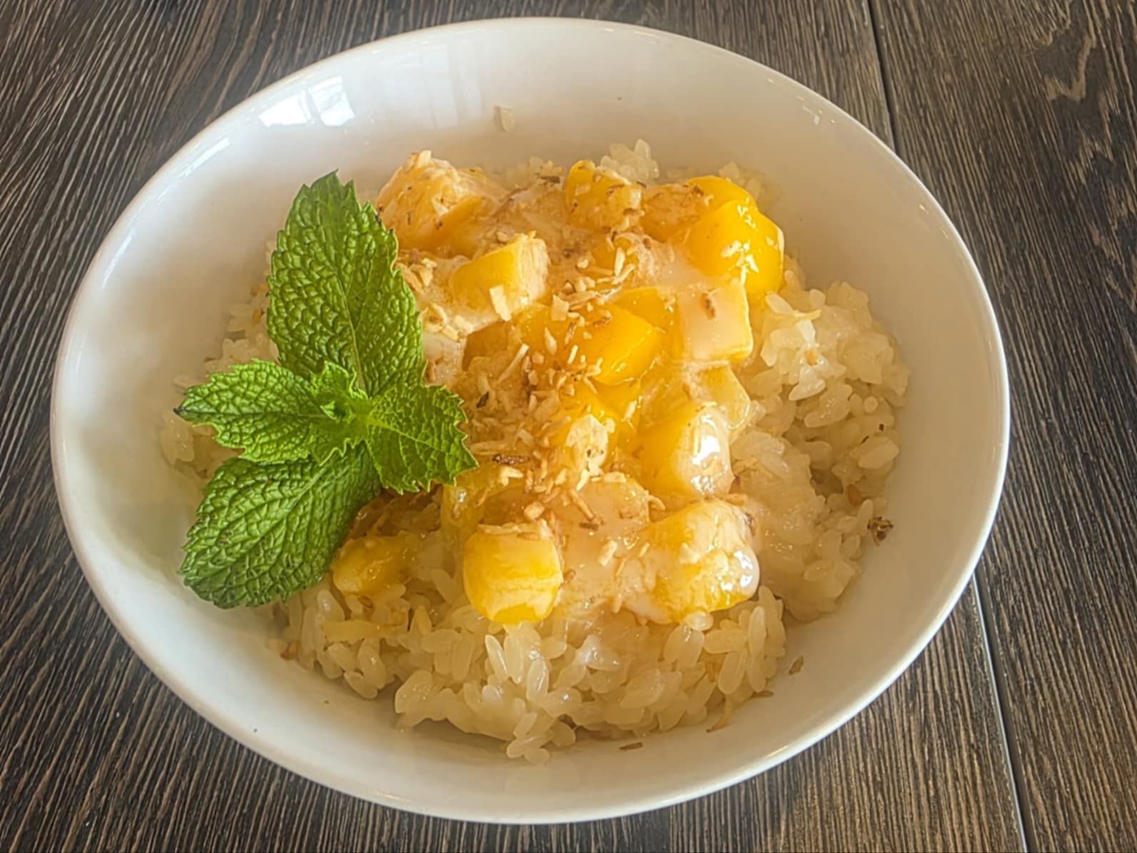 Sweet Mango Sticky Rice