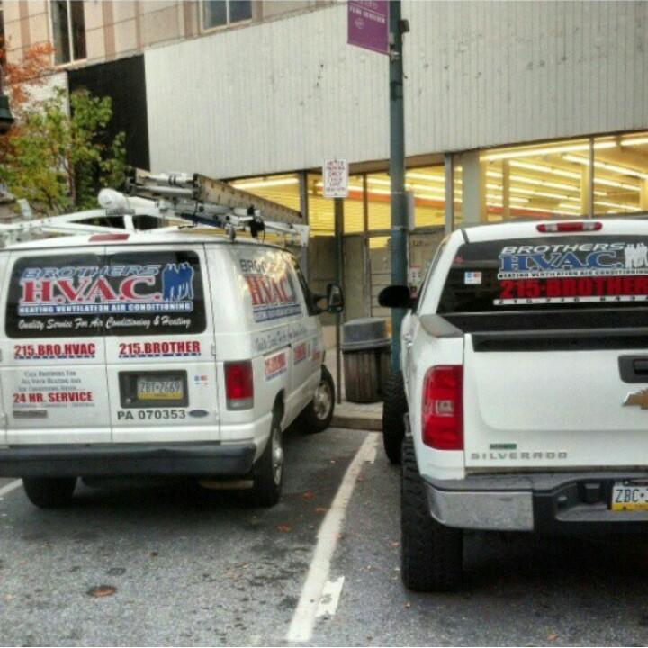 You may see our company vehicles as we service PA and NJ area. 